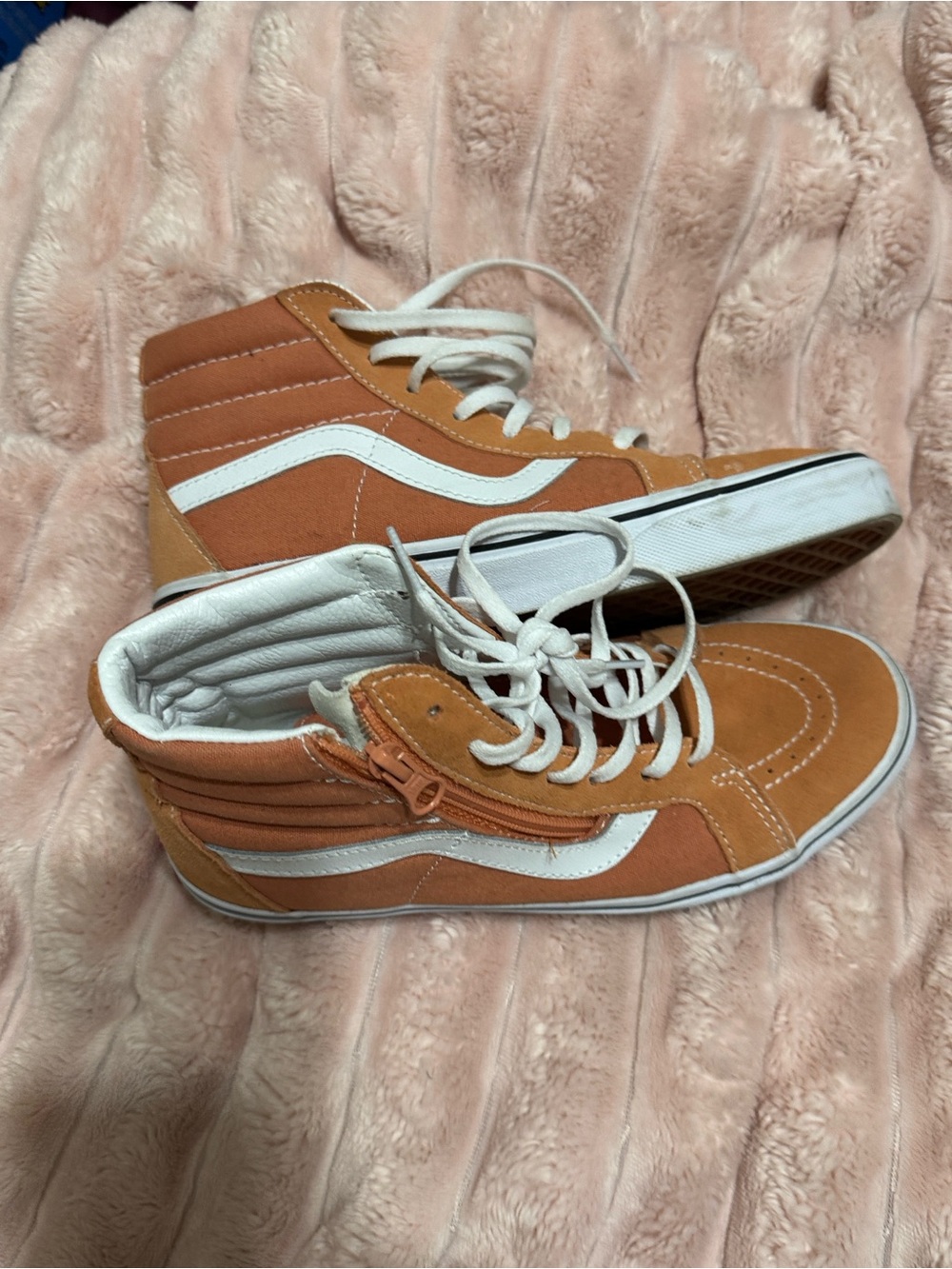 Vans Women's peach High-Top Sneakers